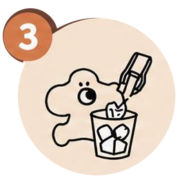 Chillō mascot scooping ice into a cup